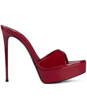 Le Silla Uma Platform Sandals - Red