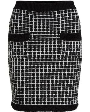 KARL LAGERFELD Mini Skirt - Black