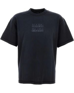 Napapijri ロゴ Tシャツ - ブラック