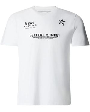 Perfect Moment Alpine Logo-Print T-Shirt - White