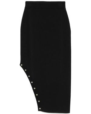Sonia Rykiel Studded Midi Skirt - Black