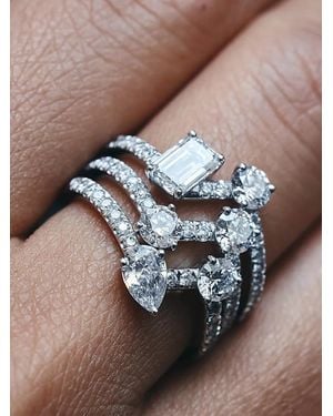 Loyal.e Paris Toi+Moi Ring Mit Diamanten - Mehrfarbig