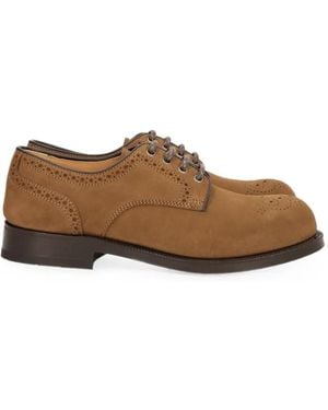 Church's Suede Derby Shoes - Brown