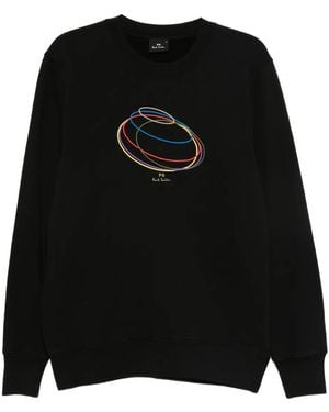 Paul Smith Logo-print sweatshirt - Schwarz