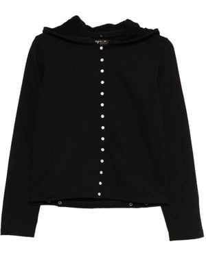 agnès b. Button-Up Jacket - Black
