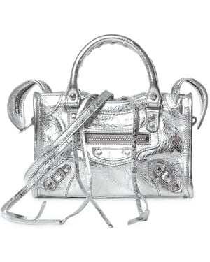 Balenciaga Borsa A Spalla - Metallizzato
