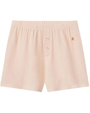 ÉTERNE Jude cotton shorts - Natur