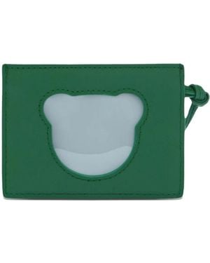 Furla ベア カットアウト カードケース - グリーン