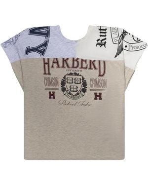Protocol Index Patchwork T-Shirt - Grey