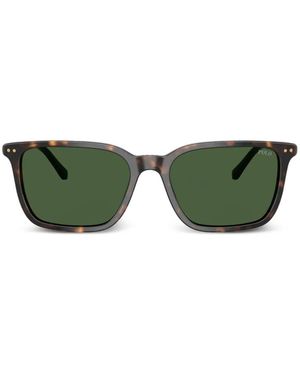 Polo Ralph Lauren Square-Frame Sunglasses - Green