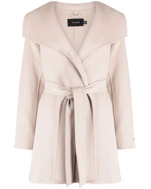 Tahari Cappotto A Portafoglio Con Cintura - Neutro