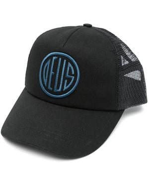 Deus Ex Machina Baseballkappe Mit Logo-Stickerei - Schwarz