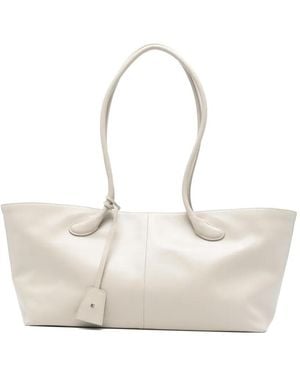 Low Classic Bolso De Hombro Con Charm Removible - Neutro