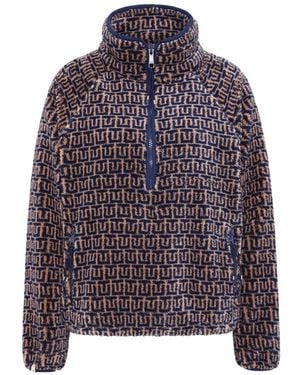 The Upside Maglione Castilla Harlow Con Zip - Viola