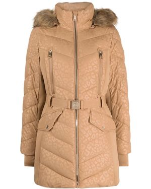MICHAEL Michael Kors Parka Mit Leoparden-Print - Natur