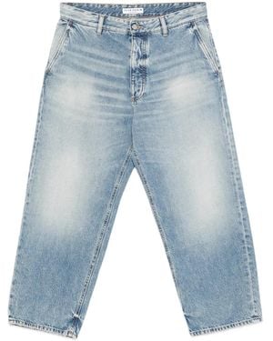 ICON DENIM Ausgeblichene Leo Jeans - Blau