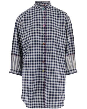 Péro Three-Quarter-Sleeves Shirt - Blue