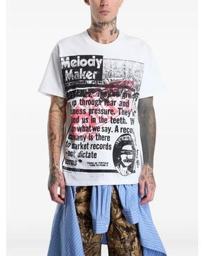 Vans Sex Pistols Read All About It T-Shirt - White