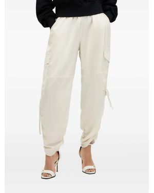 AllSaints Kaye Drawstring Cargo Trousers - White