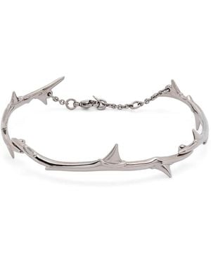 Shaun Leane Rose Thorn linked bracelet - Blanco