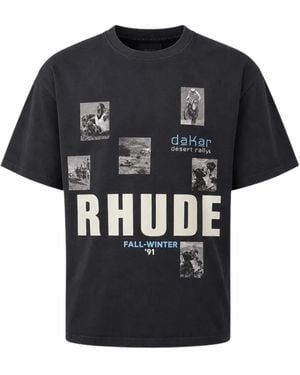 Rhude Winter 91 Rallye T-Shirt - Black