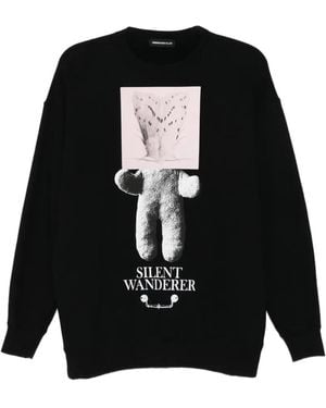 Undercover Graphic-Print Sweatshirt - Black