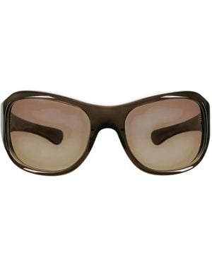 THISTLES The Atlas Geometric-Frame Sunglasses - Grey