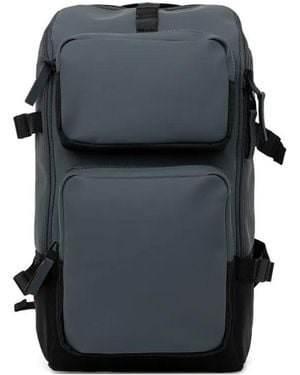 Rains 14330 Pocket Backpack - Black