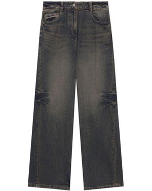 Juun.J Washed Effect Jeans - Grey