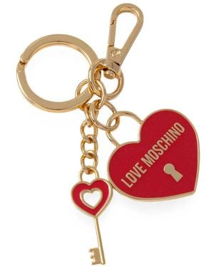 Love Moschino Portachiavi A Cuore - Rosso