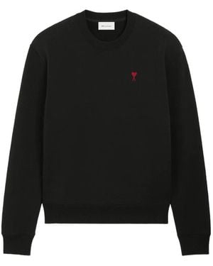 Ami Paris Ami De Coeur Sweatshirt - Schwarz