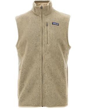 Patagonia Better Jumper Zip-Up Gilet - Natural