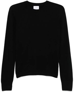 Barrie Crew-Neck Top - Black
