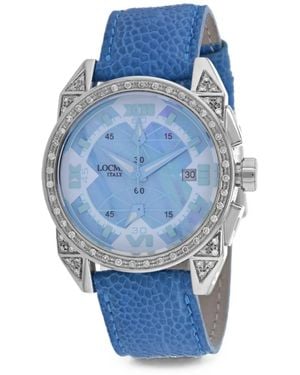 LOCMAN Cavallo Pazzo 38Mm Watch - Blue