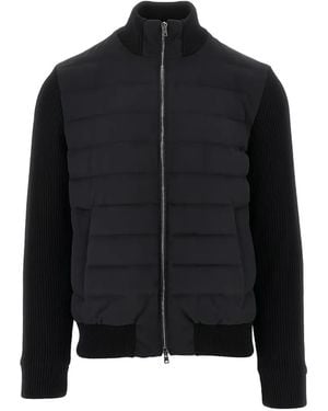 Herno Padded Paneled Jacket - Black