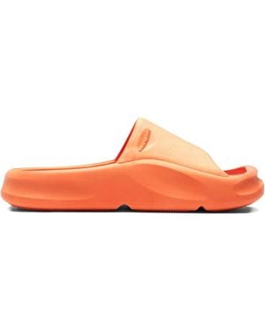 Heron Preston Logo-Embossed Slides - Orange