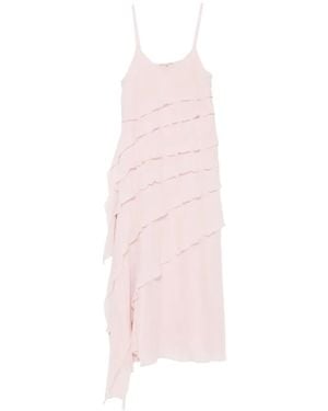 Antonelli Robe Marilyn À Volants - Pink