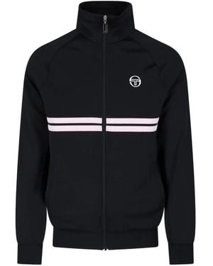 Sergio Tacchini Dallas Zip-Up Sweatshirt - Black