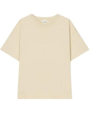 Nanushka Wren Boxy-Fit T-Shirt - Natural