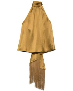 retroféte Martina Top - Yellow