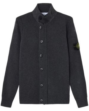Stone Island 5100047 Lambswool Jumper - Blue