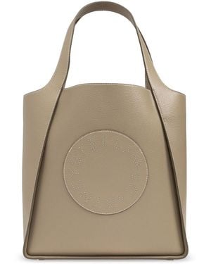 Stella McCartney Logo Tote Bag - Natural