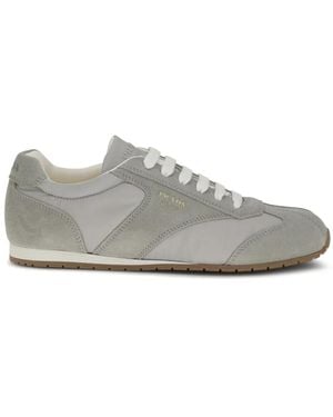 Prada Lace-Up Trainers - White
