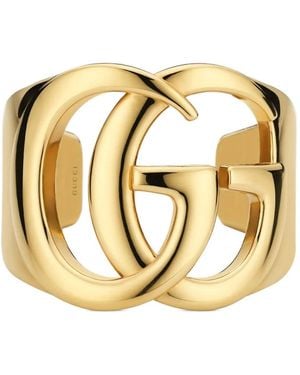 Gucci Gg Marmont Cuff Bracelet - Metallic