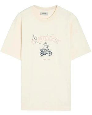 Forét Cyclist Crew-Neck T-Shirt - White