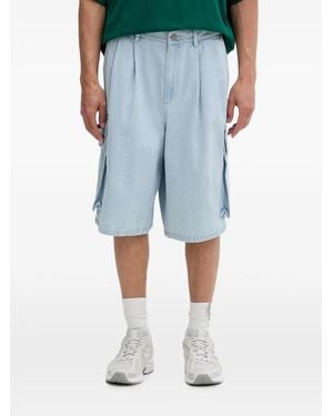 adidas Short Adilenium Season 5 À Poches Cargo En Jean - Blue