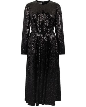 Valentino Garavani Sequin-Embellished Dress - Black