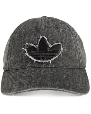 adidas Gorra Vaquera Con Efecto Lavado - Gris