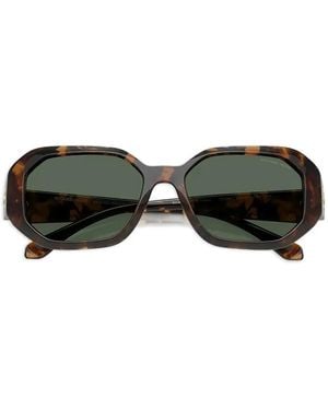 Michael Kors Geometric-Frame Sunglasses - Black