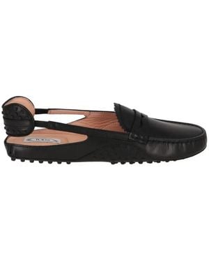 Tod's Slingback Gommino Loafers - White